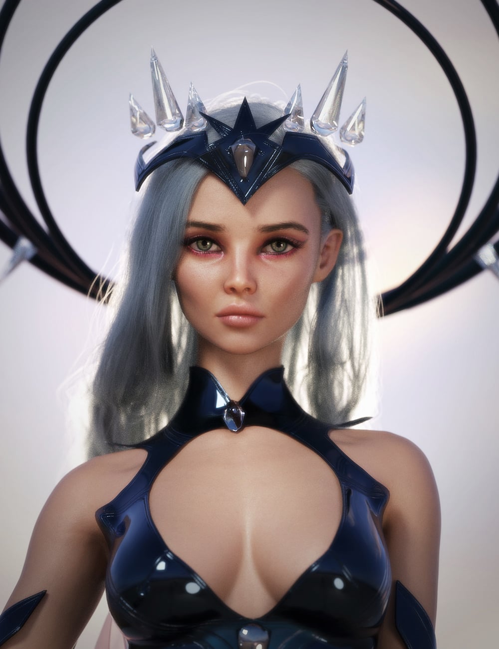 Crystallizer Complete Bundle for Genesis 9 by: Chrryt, 3D Models by Daz 3D