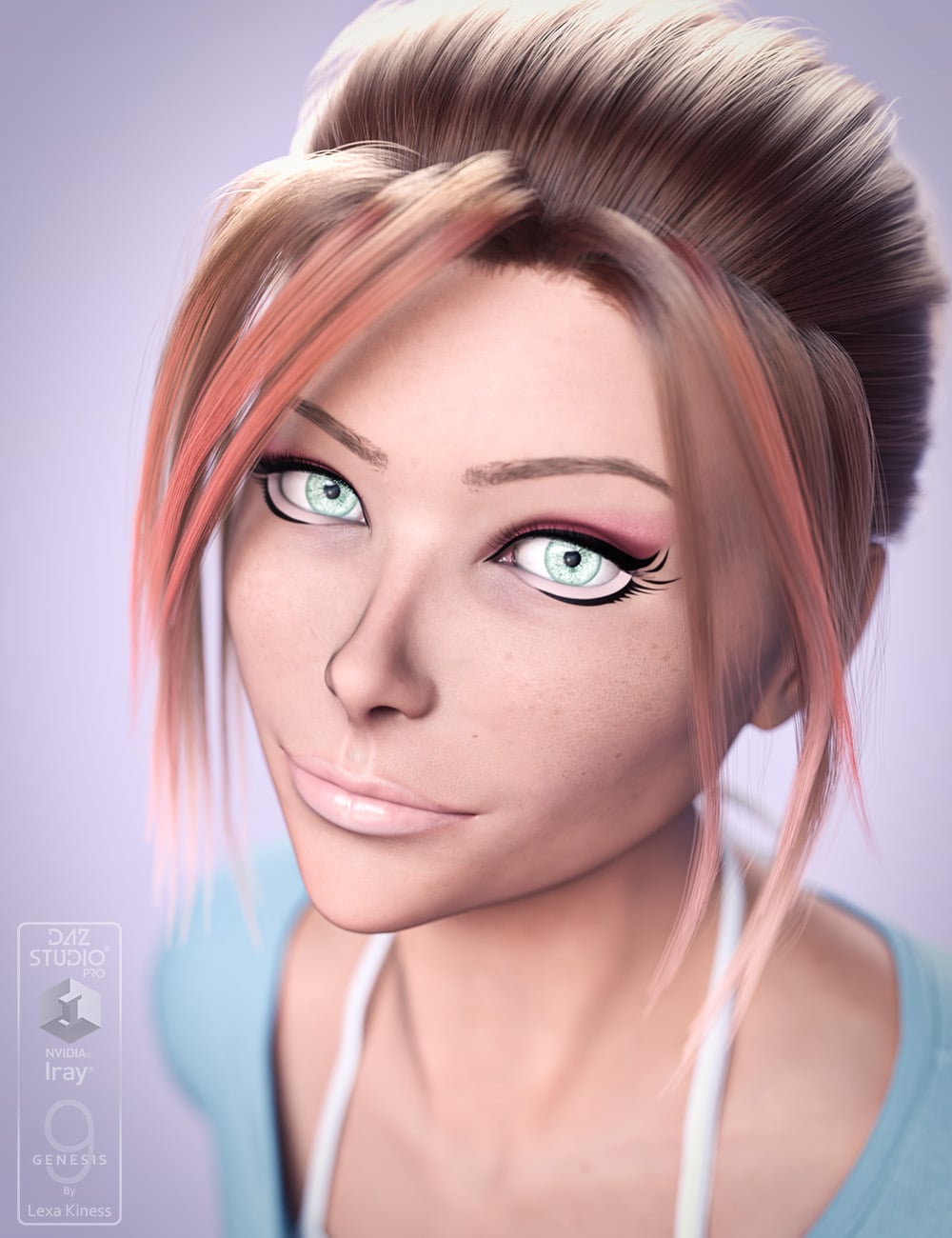 Imari for Genesis 9 by: Lexa Kiness, 3D Models by Daz 3D