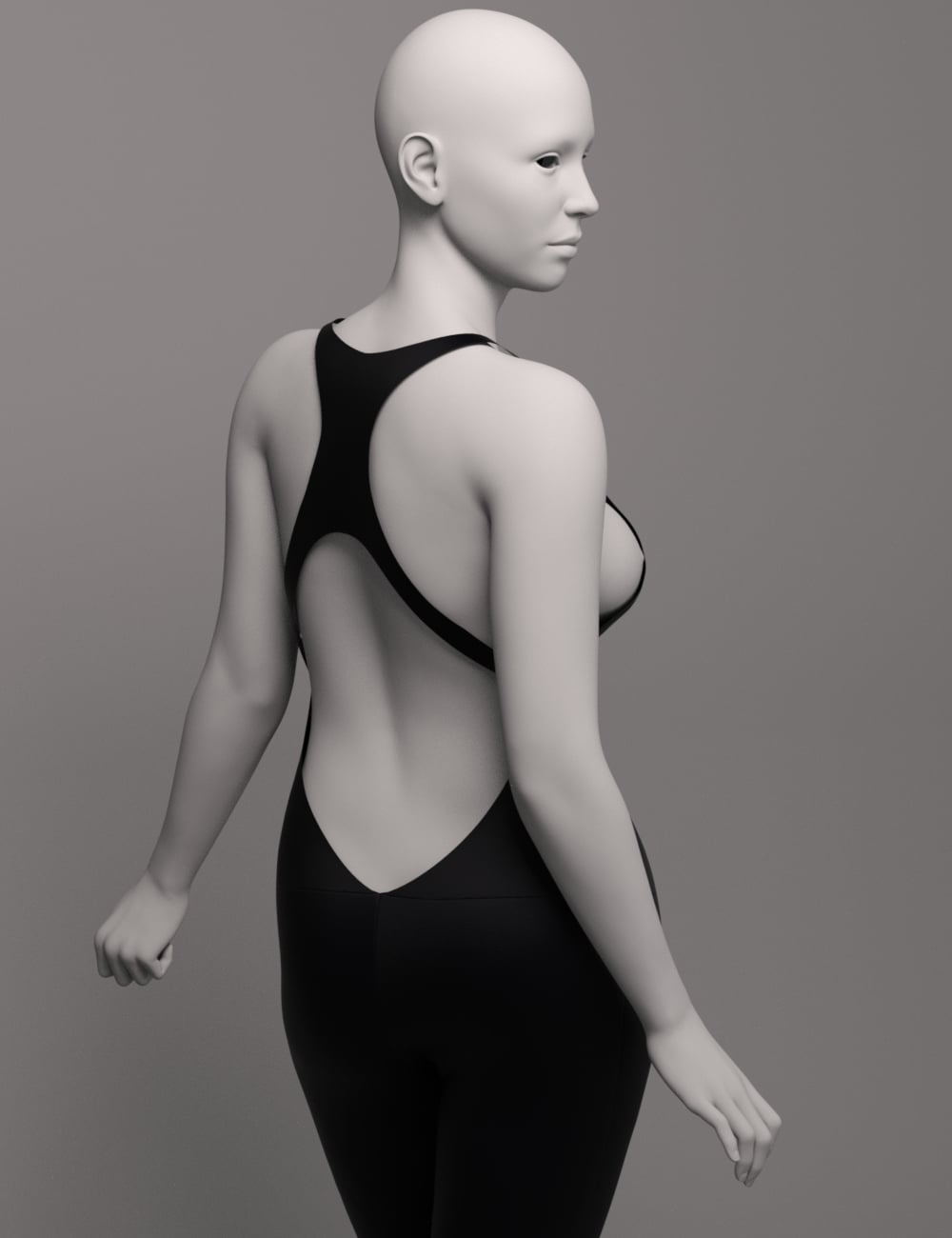 dForce EG DEBN Bodysuit for Genesis 9 by: Ergou, 3D Models by Daz 3D