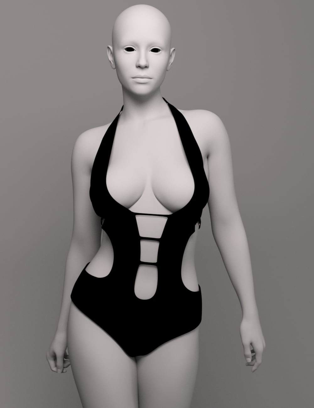 dForce EG YGBF Swimsuit for Genesis 9 by: Ergou, 3D Models by Daz 3D