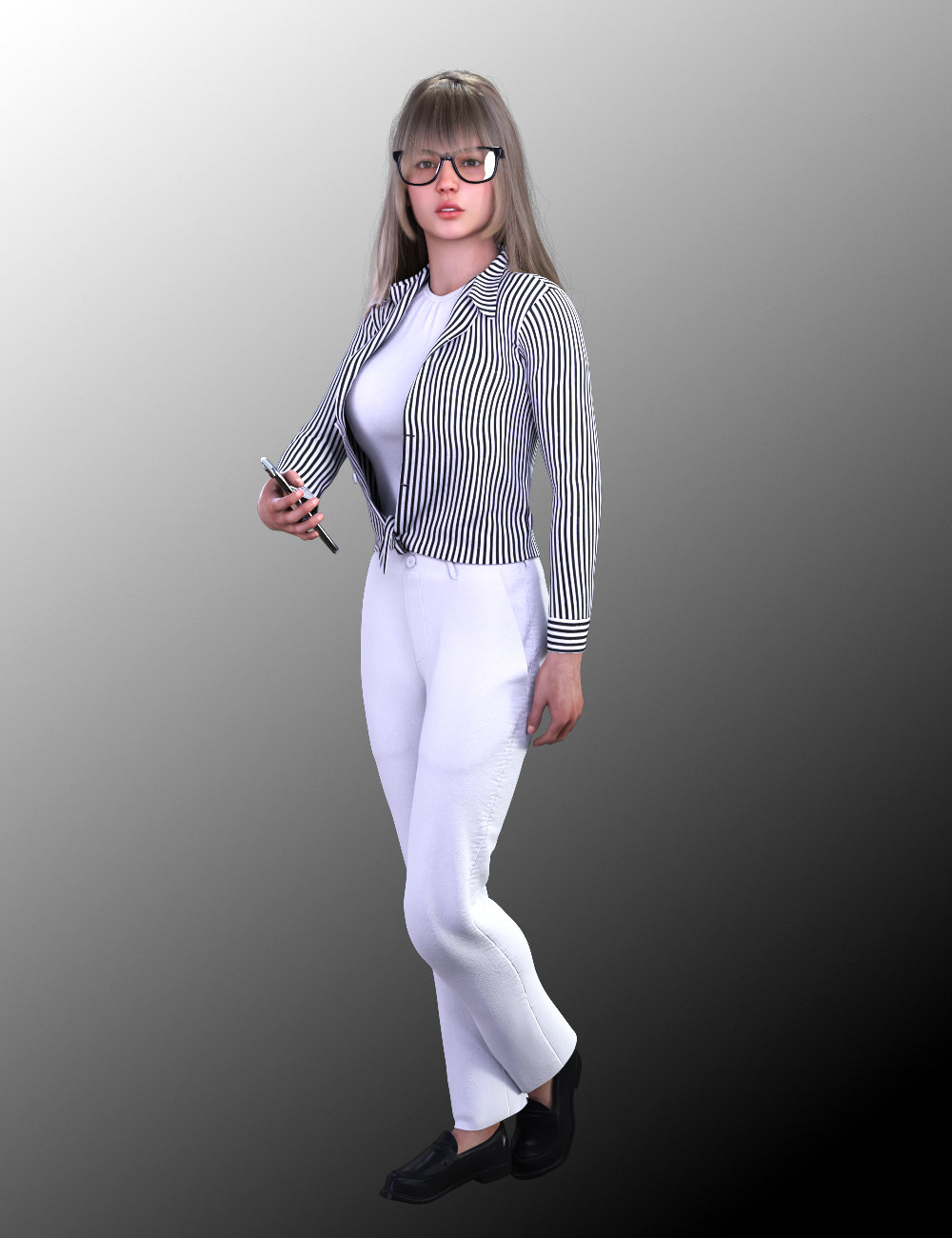 FG Casual Class Outfit for Genesis 9 by: IronmanFugazi1968, 3D Models by Daz 3D