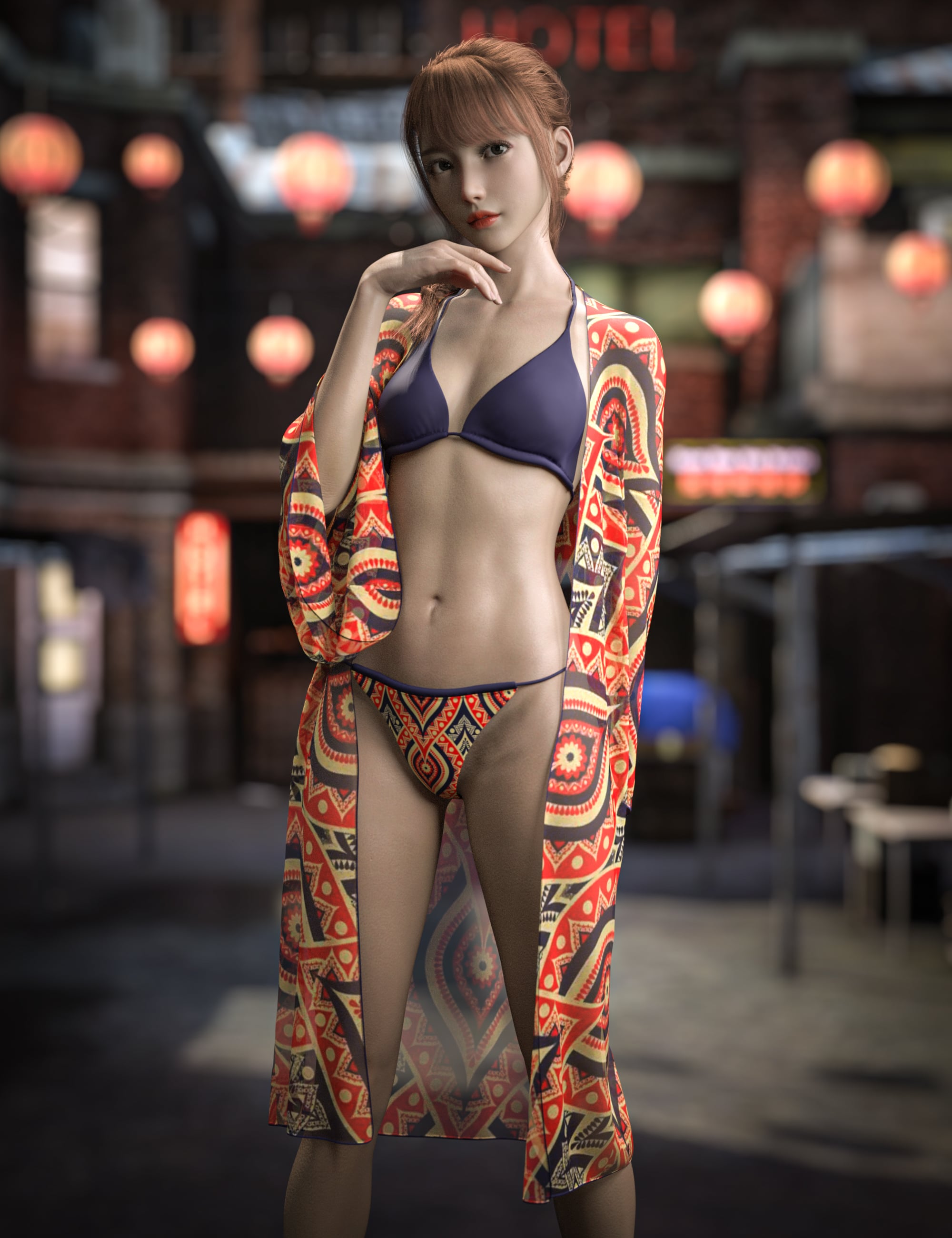 AH dForce Xiomara Outfit Texture Add-On by: Avatar Haven, 3D Models by Daz 3D