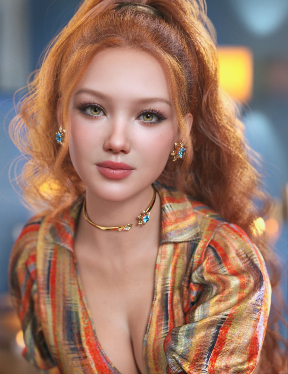 Addy Bloom and Expressions for Genesis 9 by: addy, 3D Models by Daz 3D