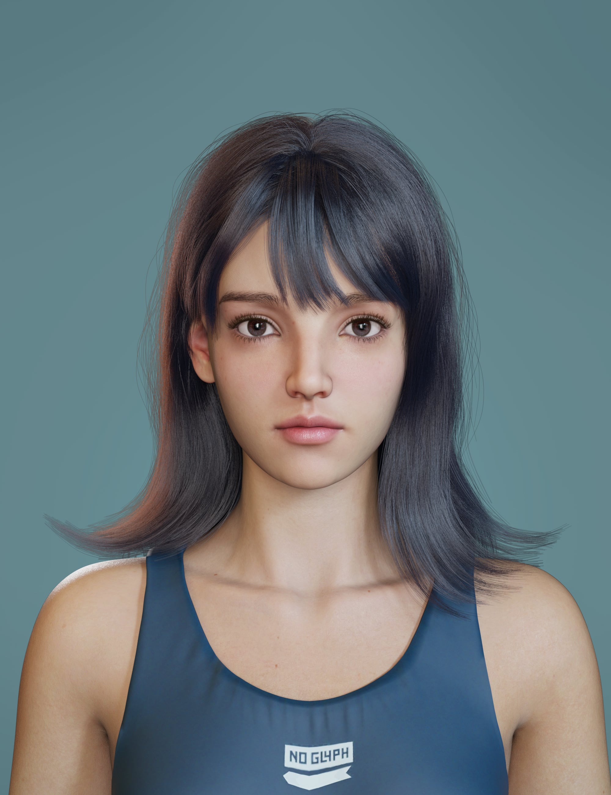 MB Shaunee for Genesis 9 Feminine by: Magic Brush, 3D Models by Daz 3D