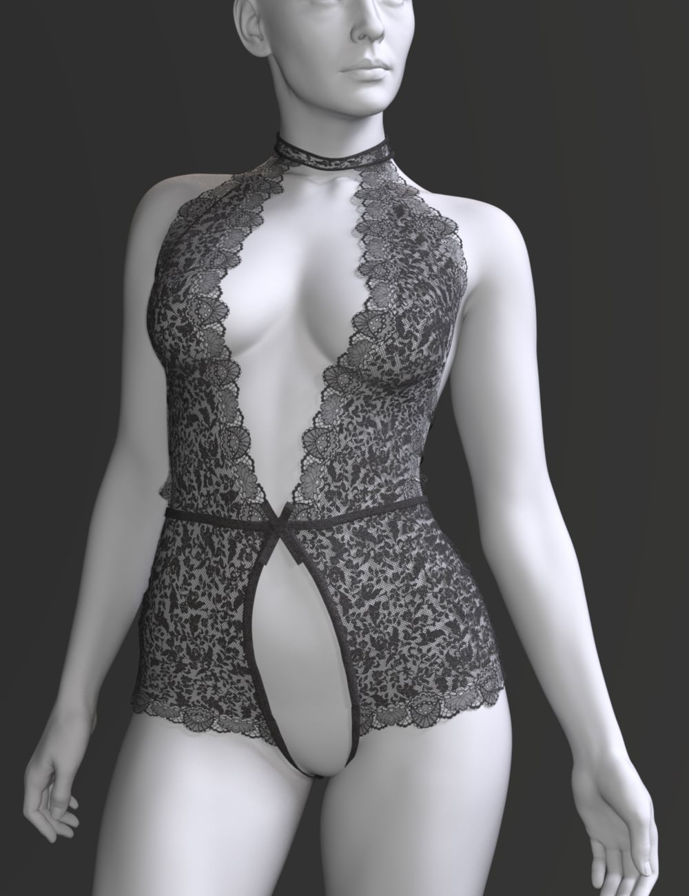 SPR Charming Bodysuit for Genesis 9 by: Sprite, 3D Models by Daz 3D