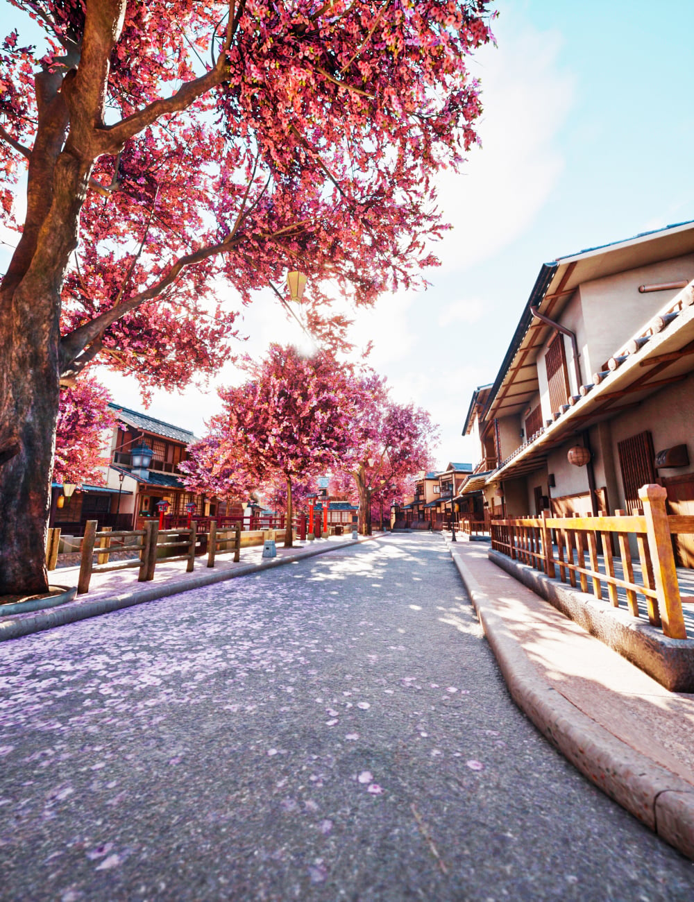 XI Blossom Street by: Xivon, 3D Models by Daz 3D