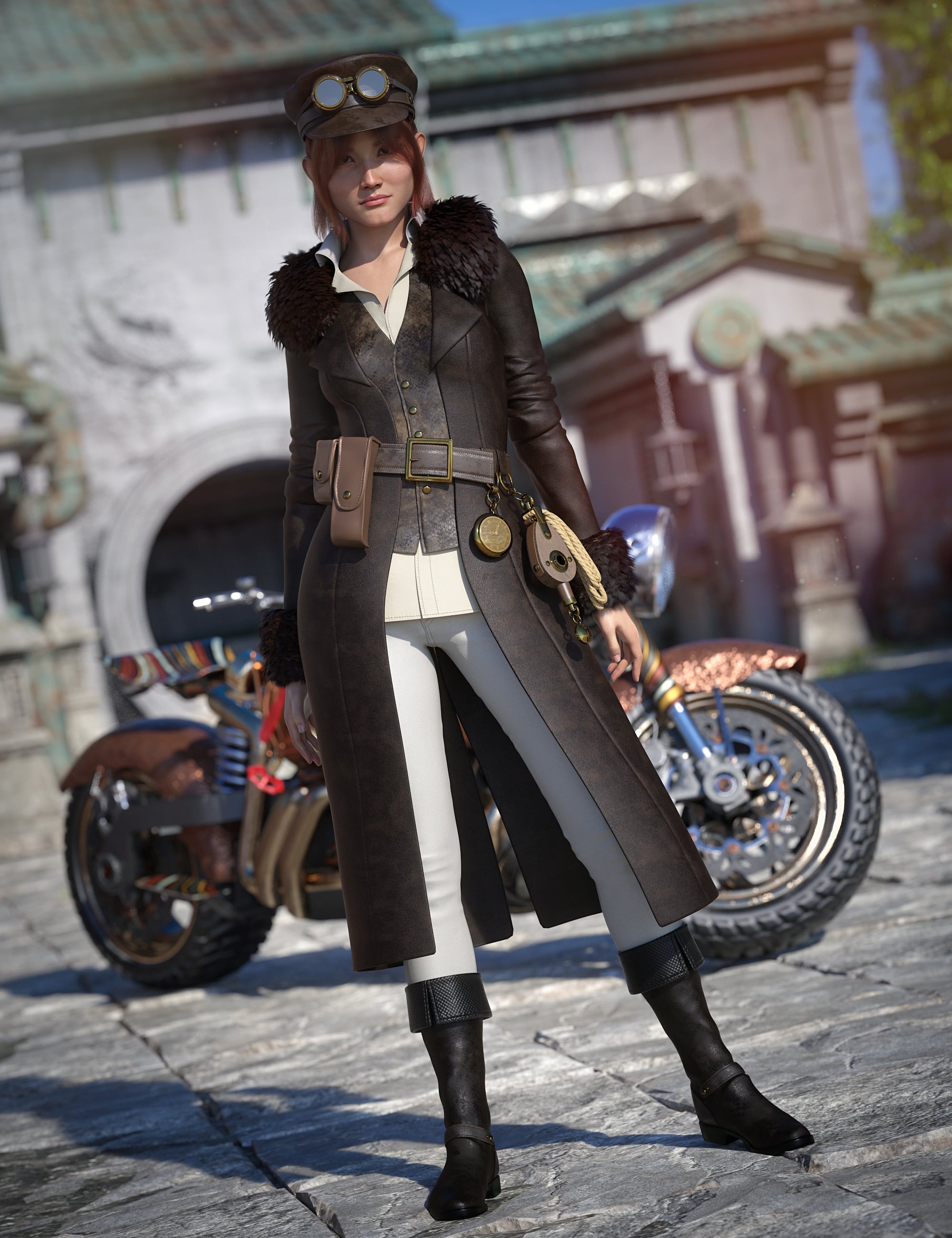 dForce Stormline Outfit for Genesis 9 by: Mada, 3D Models by Daz 3D