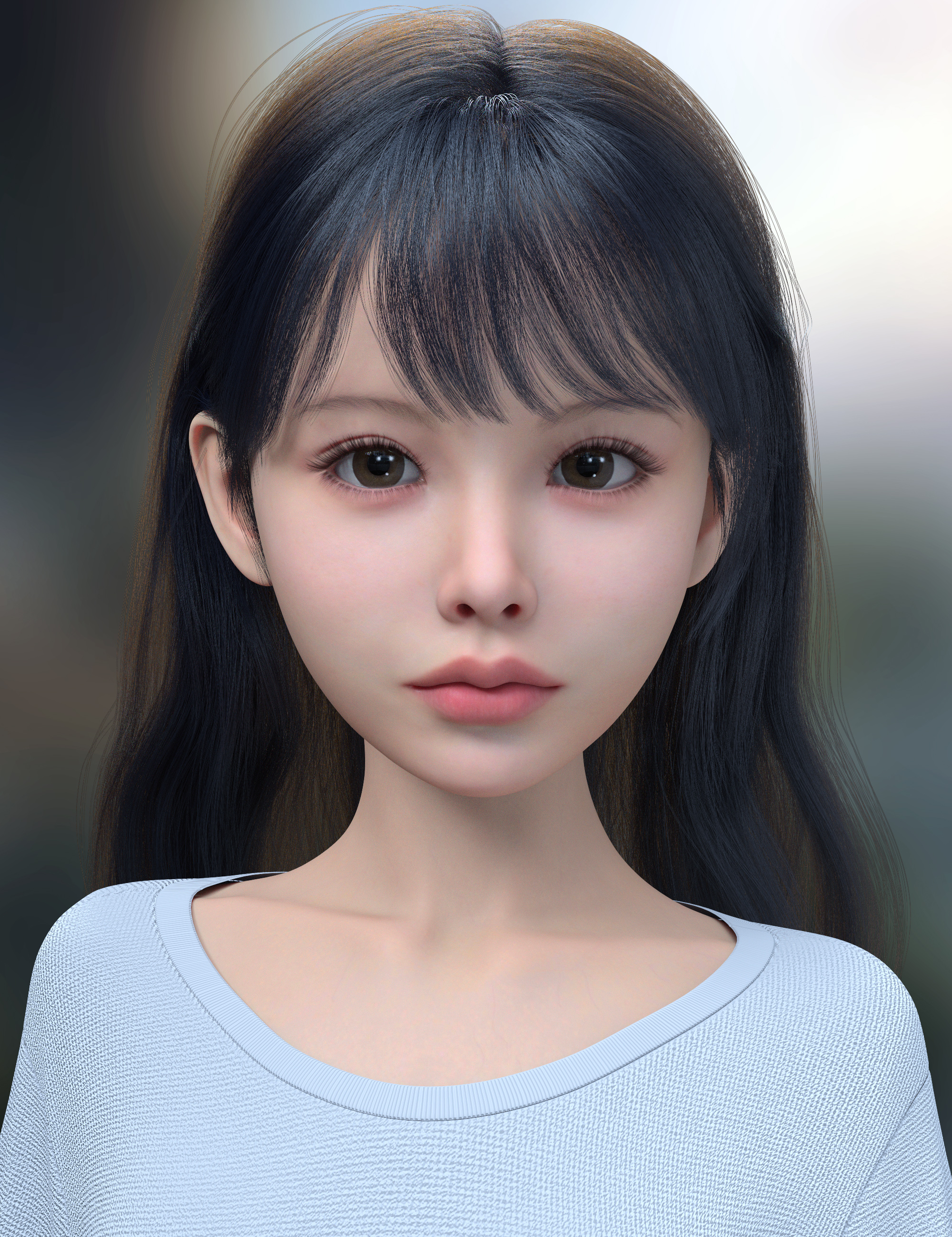Vo Liv Young HD for Genesis 9 by: VOOTW, 3D Models by Daz 3D