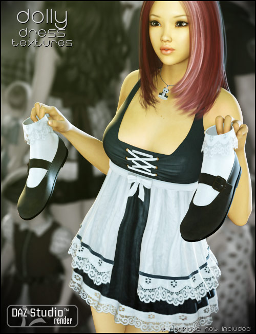 Dolly Dress Textures Dolly Dress Textures by: Sarsa, 3D Models by Daz 3D