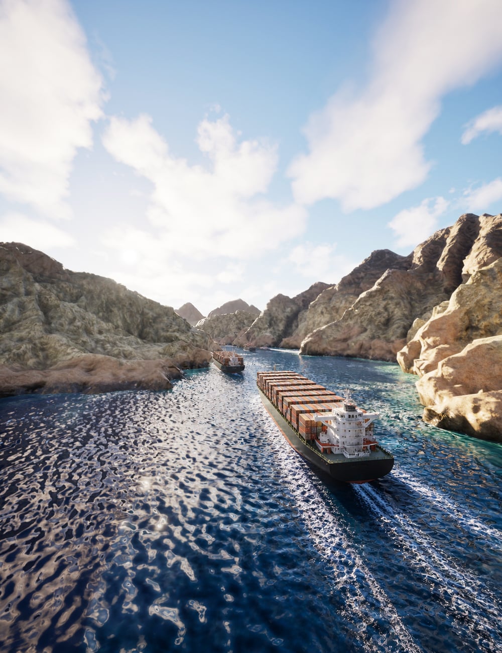 XI Sea Passage by: Xivon, 3D Models by Daz 3D