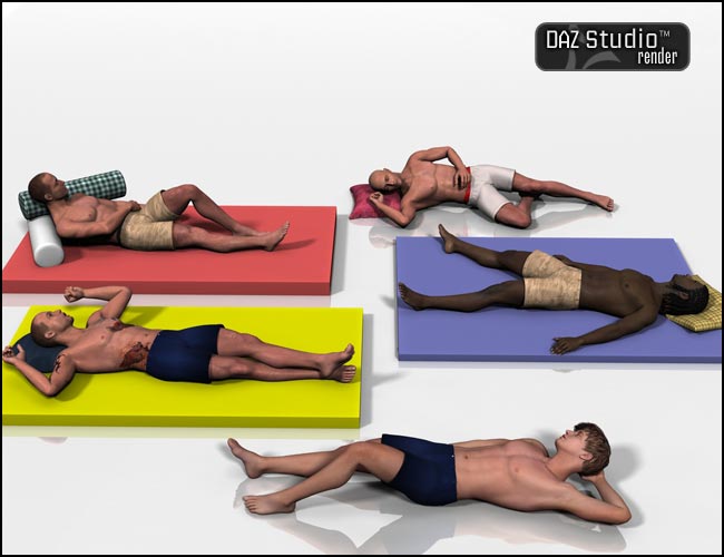 Relax and Sleep Relax and Sleep by: MusclemanMattymanx, 3D Models by Daz 3D