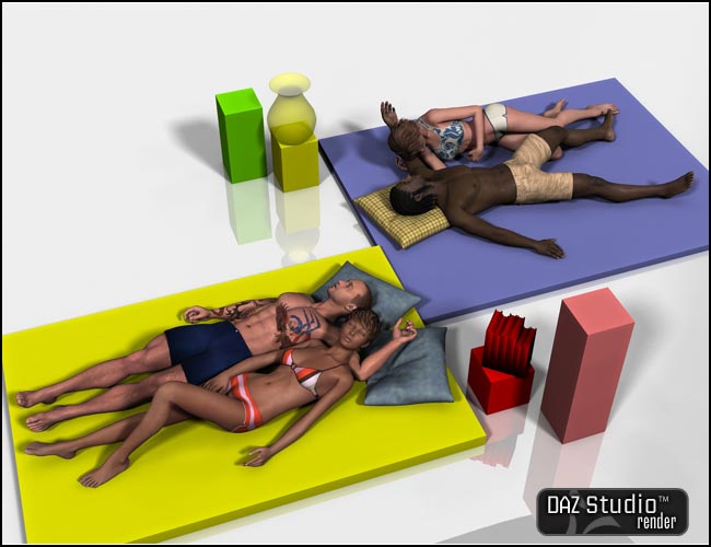 Relax and Sleep by: MusclemanMattymanx, 3D Models by Daz 3D