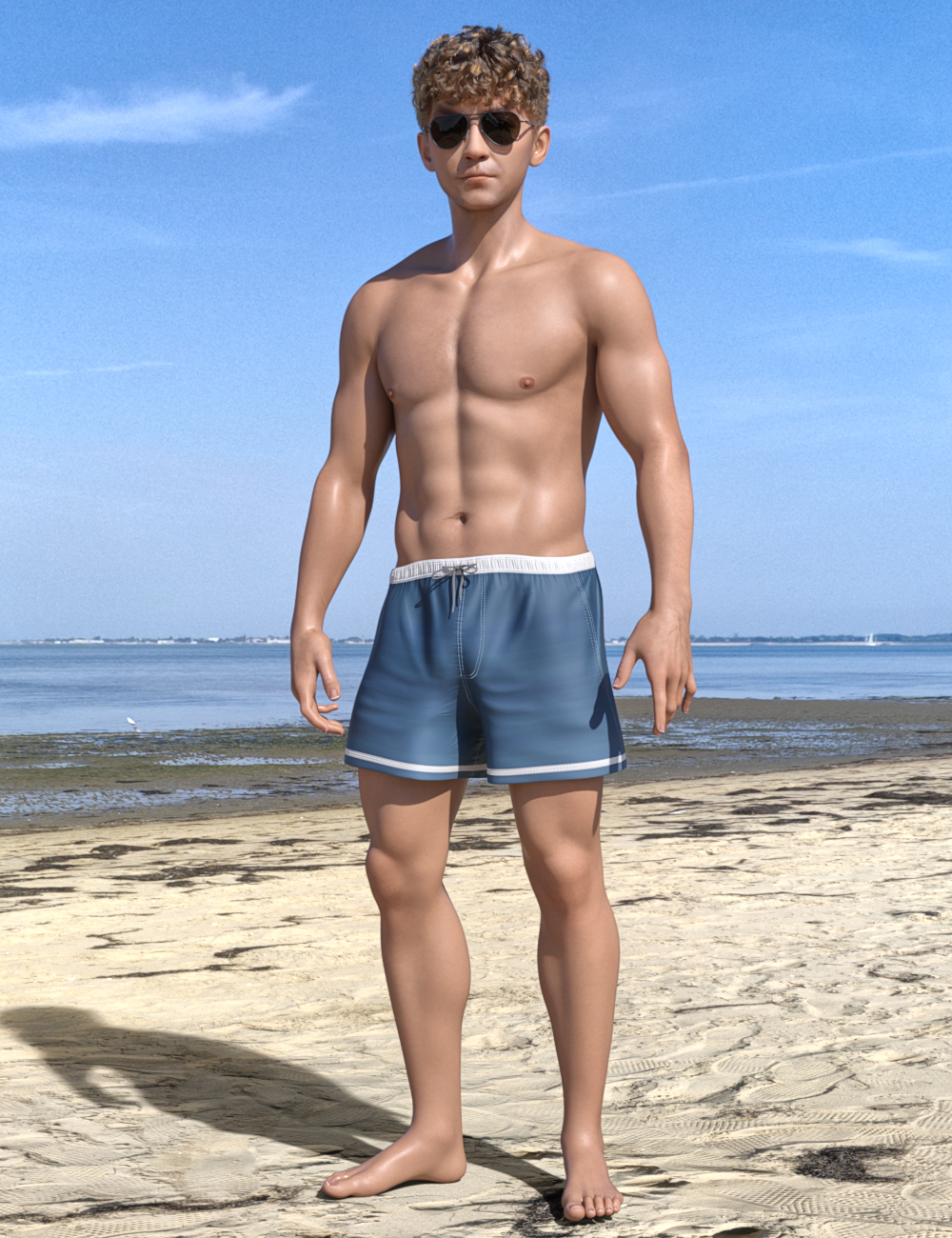 PN Barclay for Genesis 9 by: Pendragon, 3D Models by Daz 3D