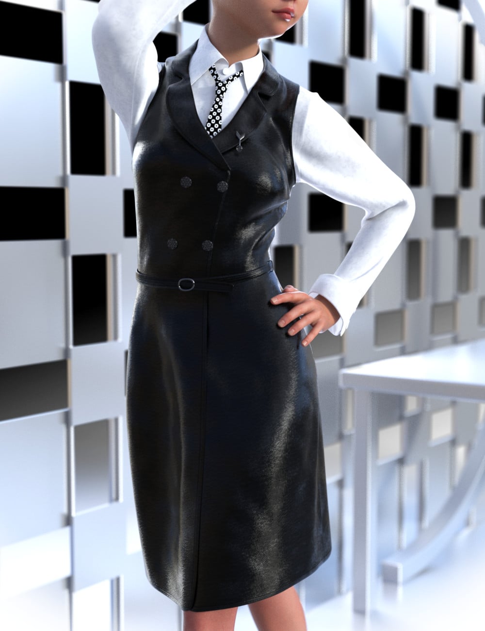 dForce Curious Wanderer Outfit for Genesis 9 by: tentman, 3D Models by Daz 3D