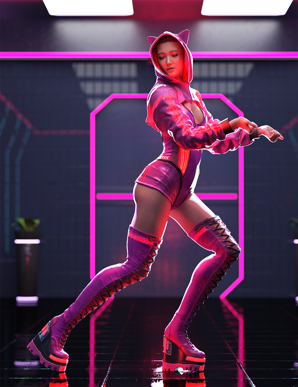 For Tokens Poses for Genesis 9 by: Ensary, 3D Models by Daz 3D