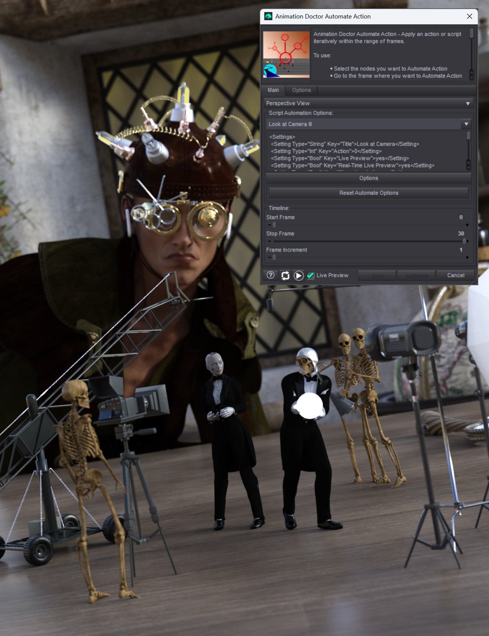 Animation Doctor - Automation by: RiverSoft Art, 3D Models by Daz 3D