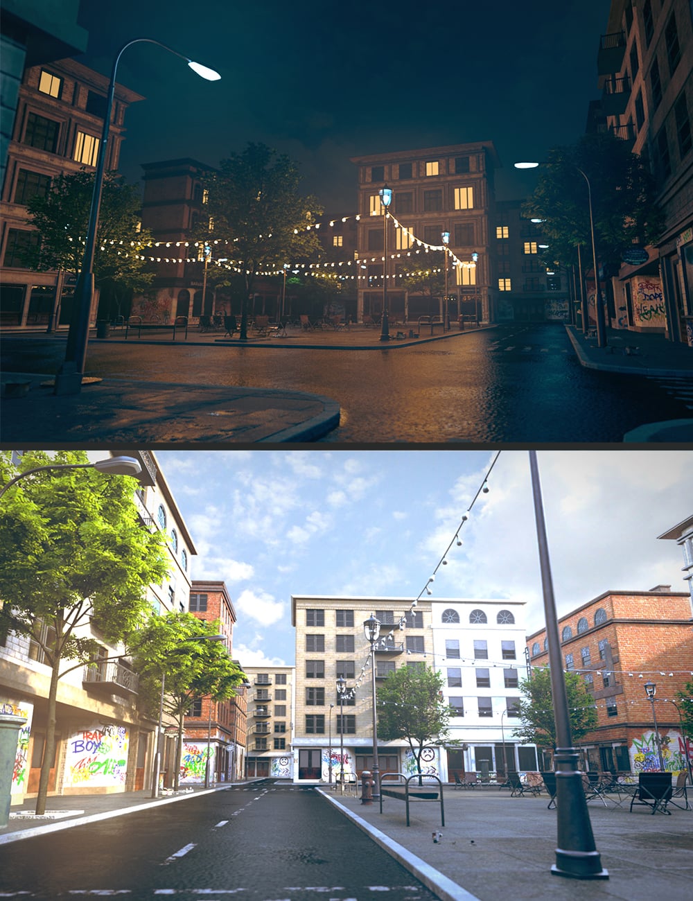 Polish Food Truck Park by: Polish, 3D Models by Daz 3D