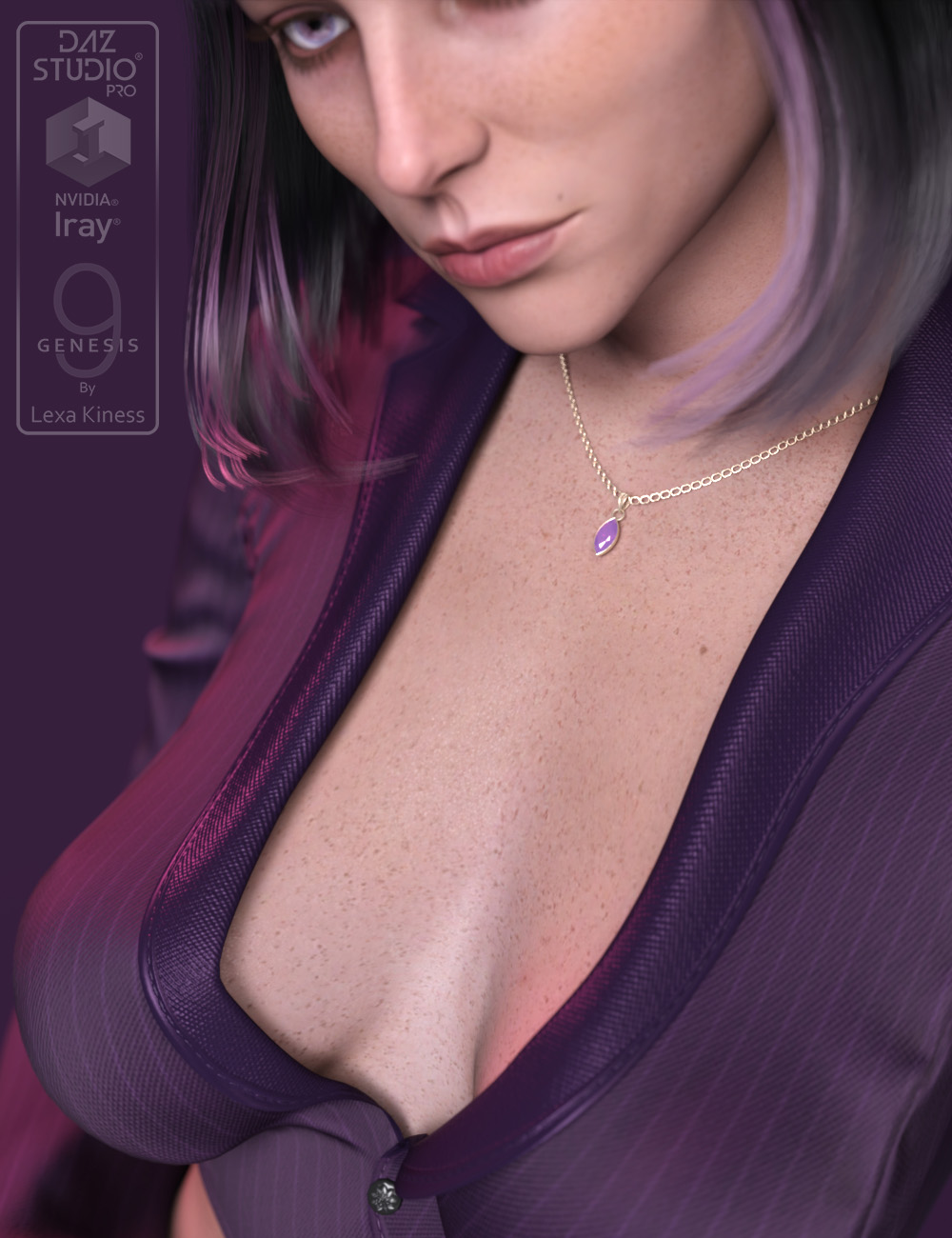 LK Chest Kit - Relaxed Curves for Genesis 9 - Merchant Resource by: Lexa Kiness, 3D Models by Daz 3D