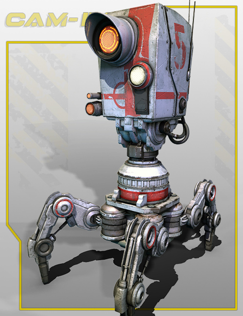 CamBot CamBot by: Stonemason, 3D Models by Daz 3D
