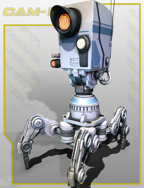 CamBot CamBot by: Stonemason, 3D Models by Daz 3D