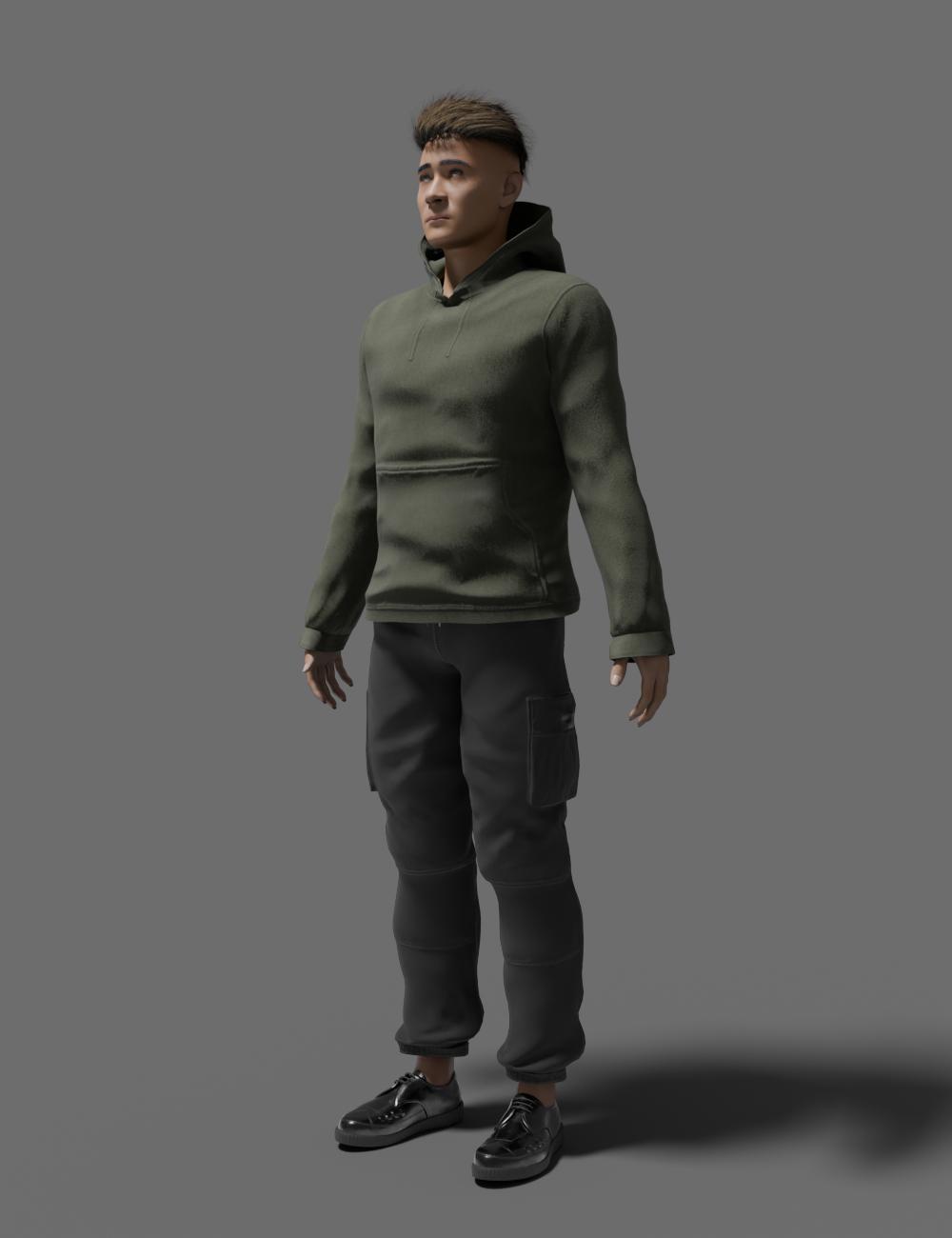 MPLX Sean for Genesis 9-FBX by: Multiplex, 3D Models by Daz 3D