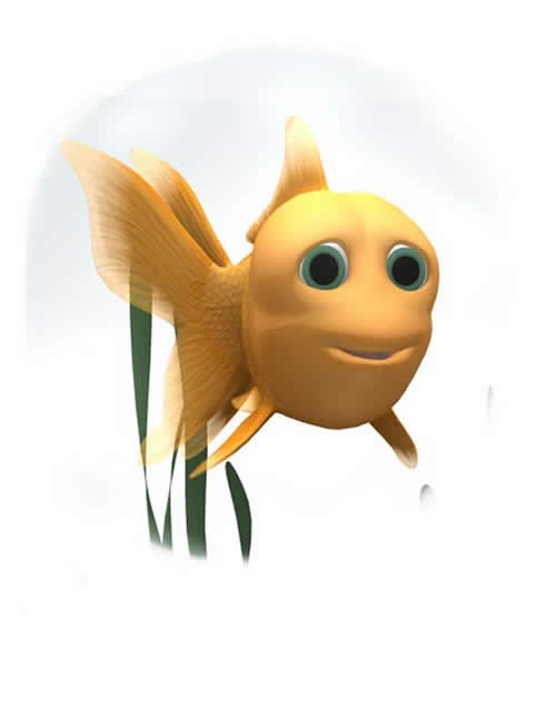 Toonimal Goldfish & Bowl | Daz 3D