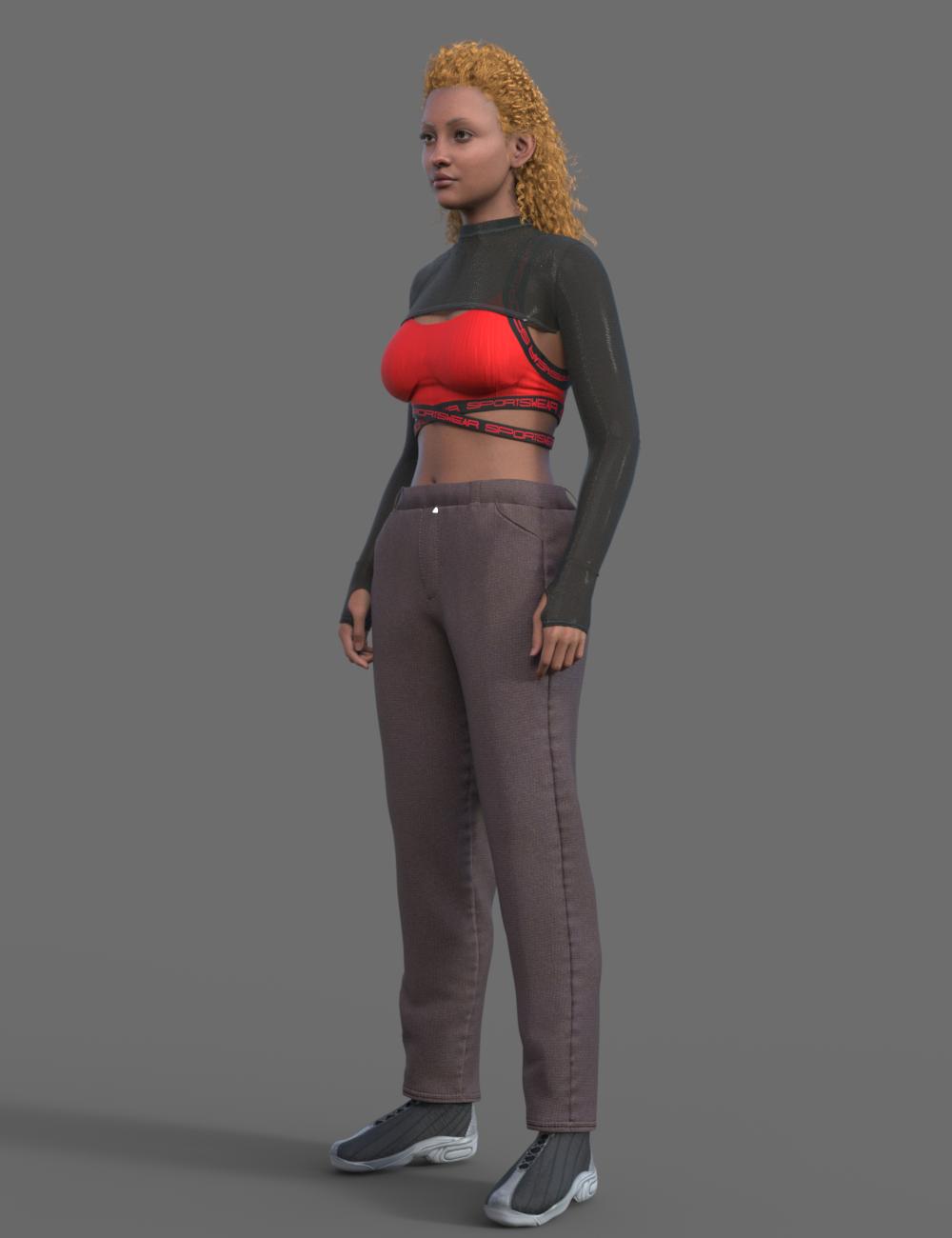 MPLX Kiara for Genesis 9 by: Multiplex, 3D Models by Daz 3D
