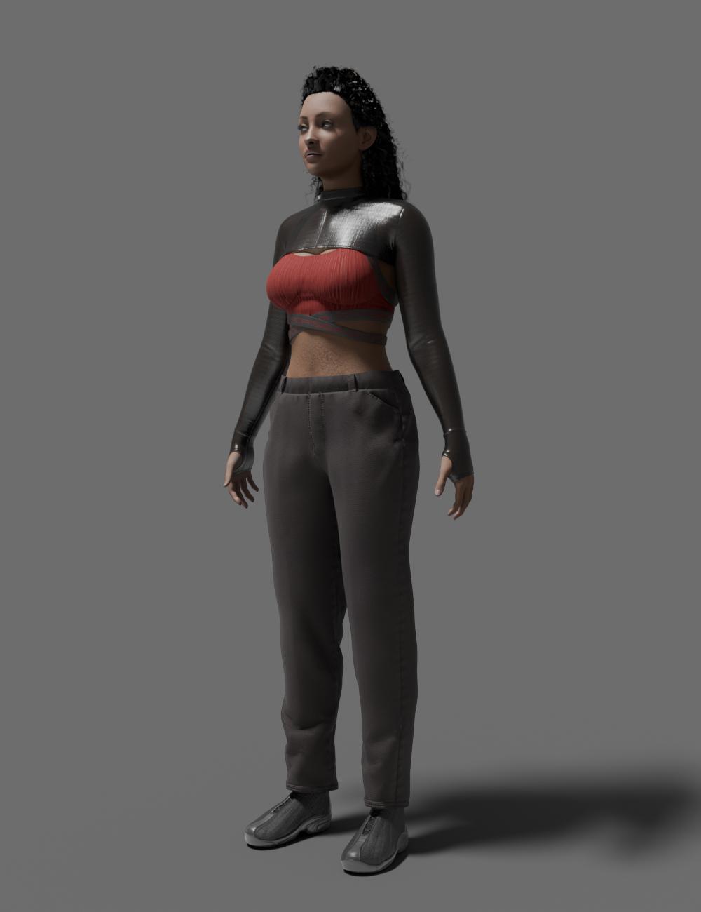 MPLX Kiara for Genesis 9-GLB by: Multiplex, 3D Models by Daz 3D