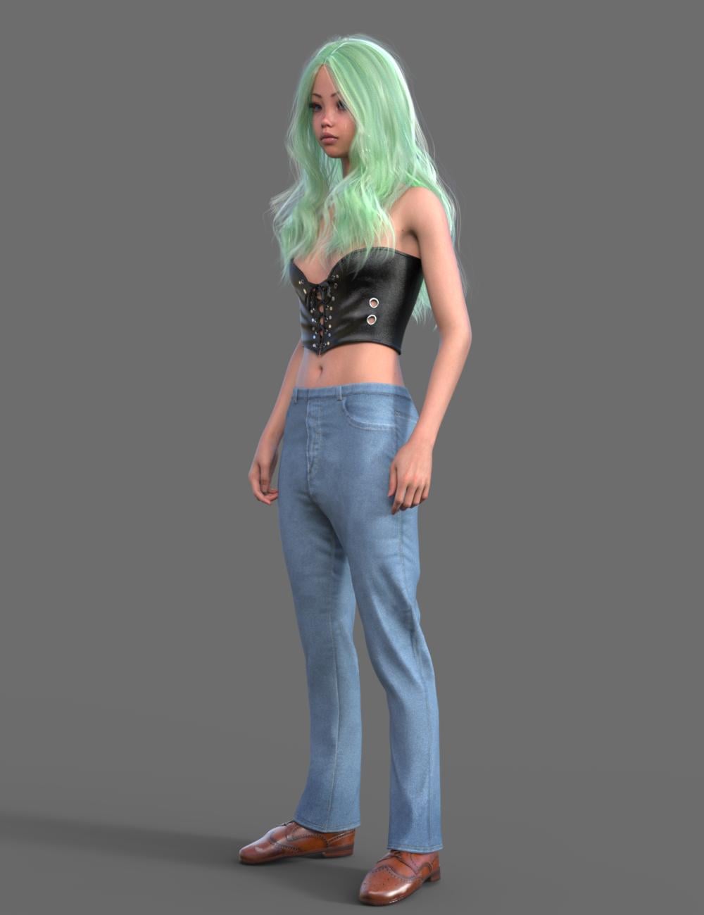 MPLX Lydia for Genesis 9 by: Multiplex, 3D Models by Daz 3D
