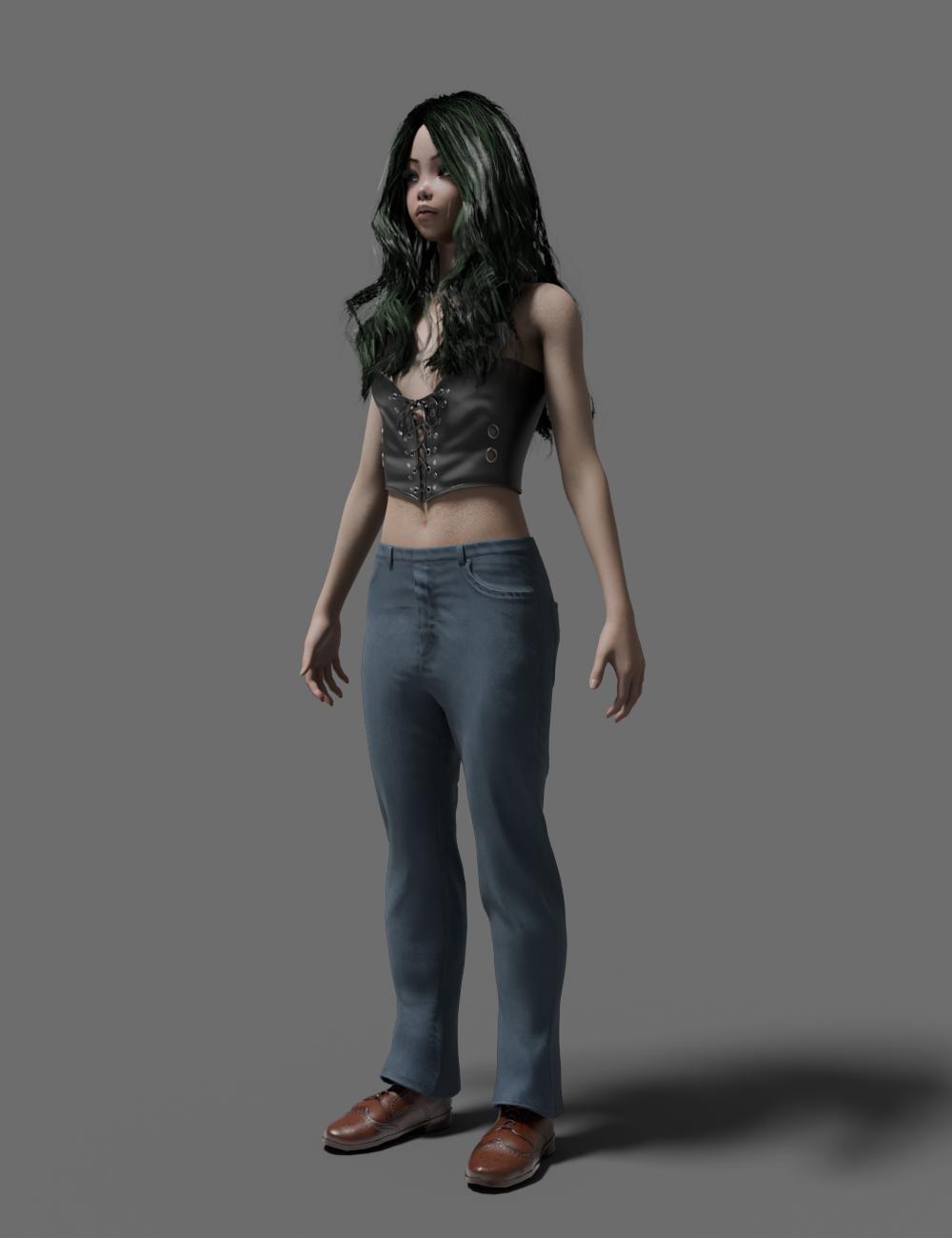 MPLX Lydia for Genesis 9-FBX by: Multiplex, 3D Models by Daz 3D