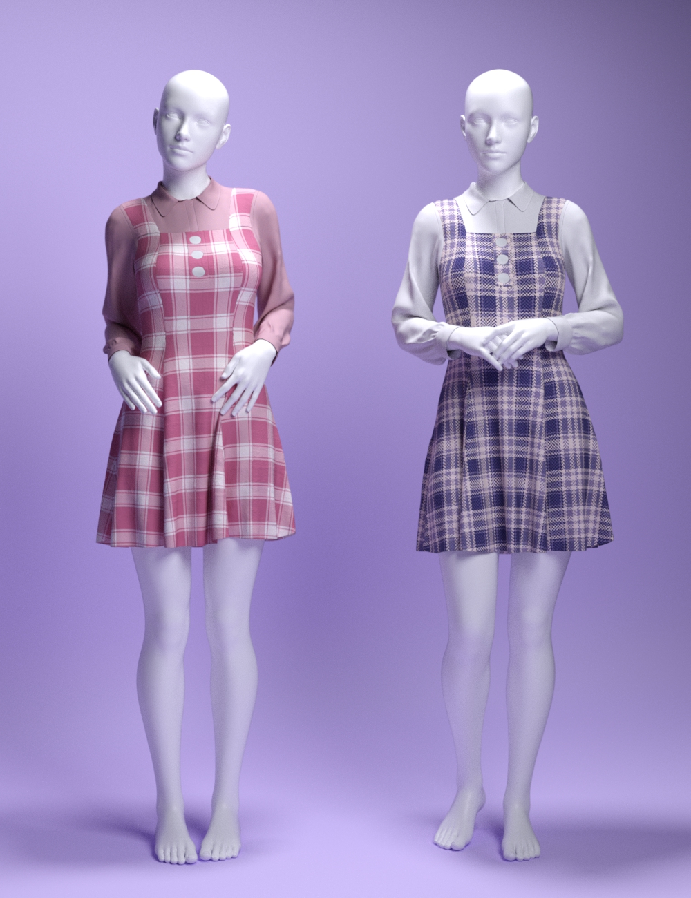 MS dForce Sweet Elegance Dress for Genesis 9 and 8 Female by: MavisSky, 3D Models by Daz 3D
