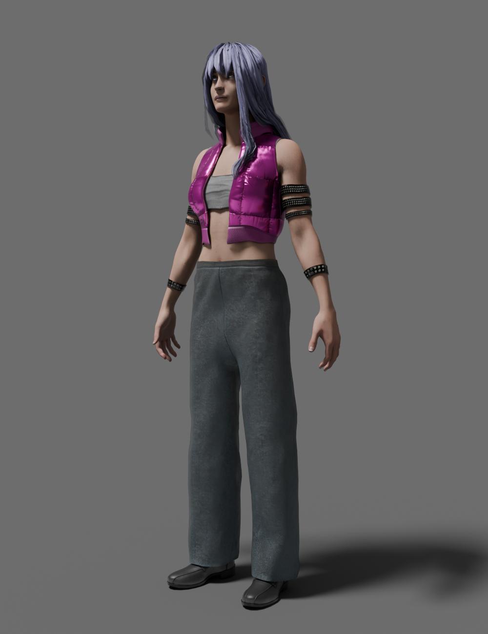 MPLX Samantha for Genesis 9-GLB by: Multiplex, 3D Models by Daz 3D
