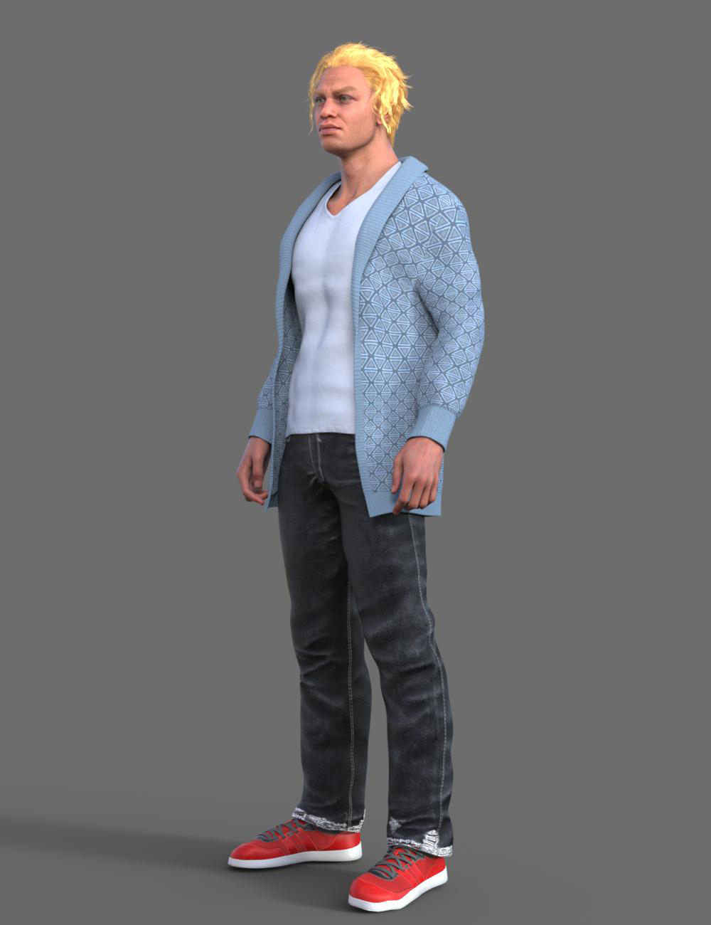 MPLX Joshua for Genesis 9 by: Multiplex, 3D Models by Daz 3D