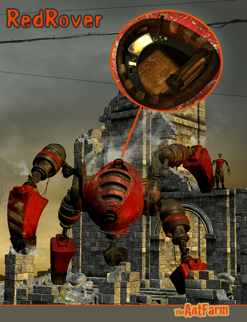 Red Rover Red Rover by: The AntFarm, 3D Models by Daz 3D