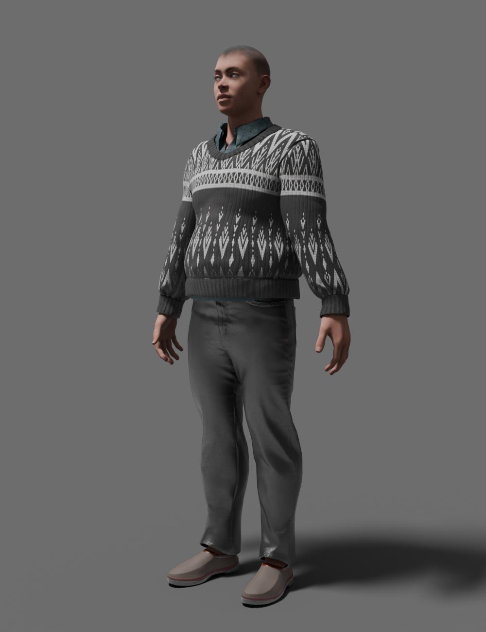 MPLX Gabriel for Genesis 9-FBX by: Multiplex, 3D Models by Daz 3D