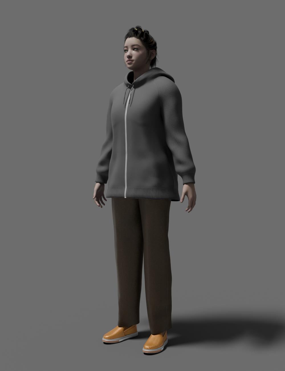 MPLX Emily for Genesis 9-GLB by: Multiplex, 3D Models by Daz 3D