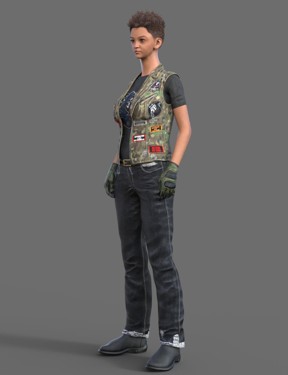 MPLX Amelia for Genesis 9 by: Multiplex, 3D Models by Daz 3D