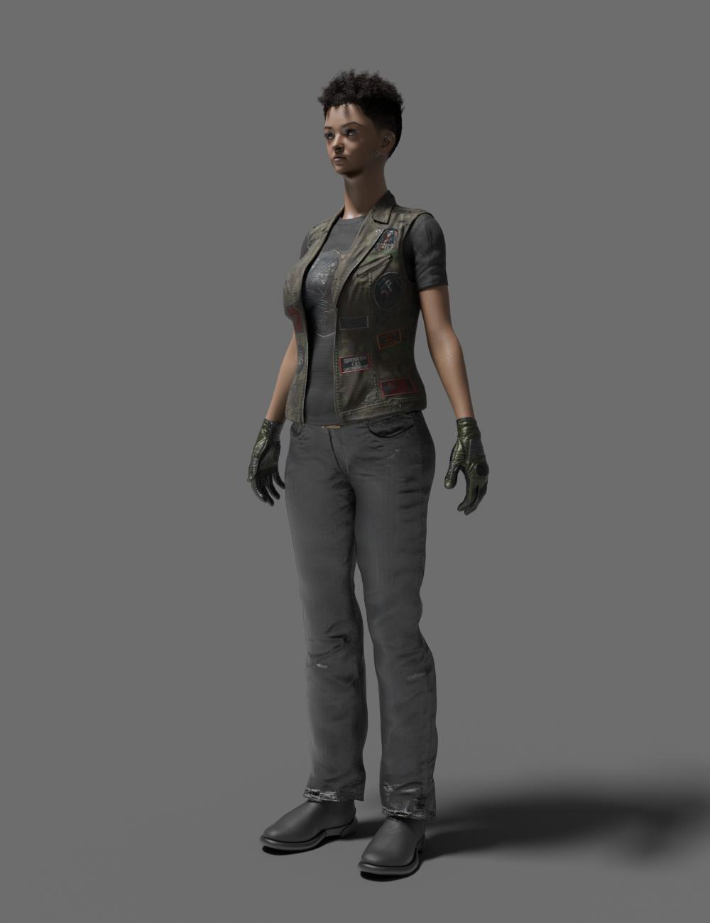 MPLX Amelia for Genesis 9-FBX by: Multiplex, 3D Models by Daz 3D