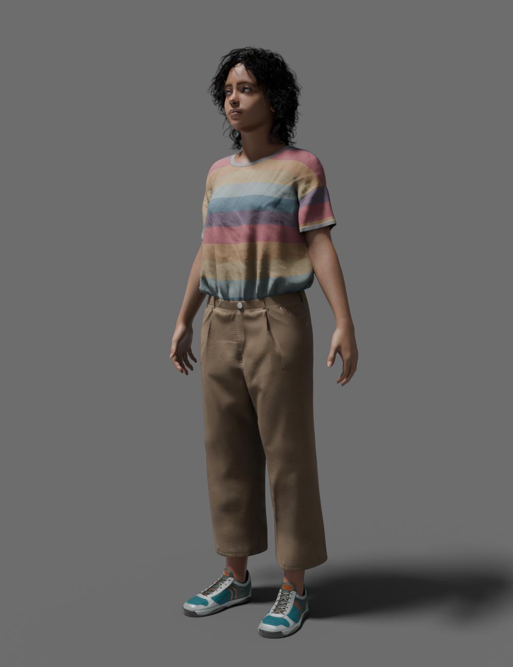 MPLX Lena for Genesis 9-FBX by: Multiplex, 3D Models by Daz 3D