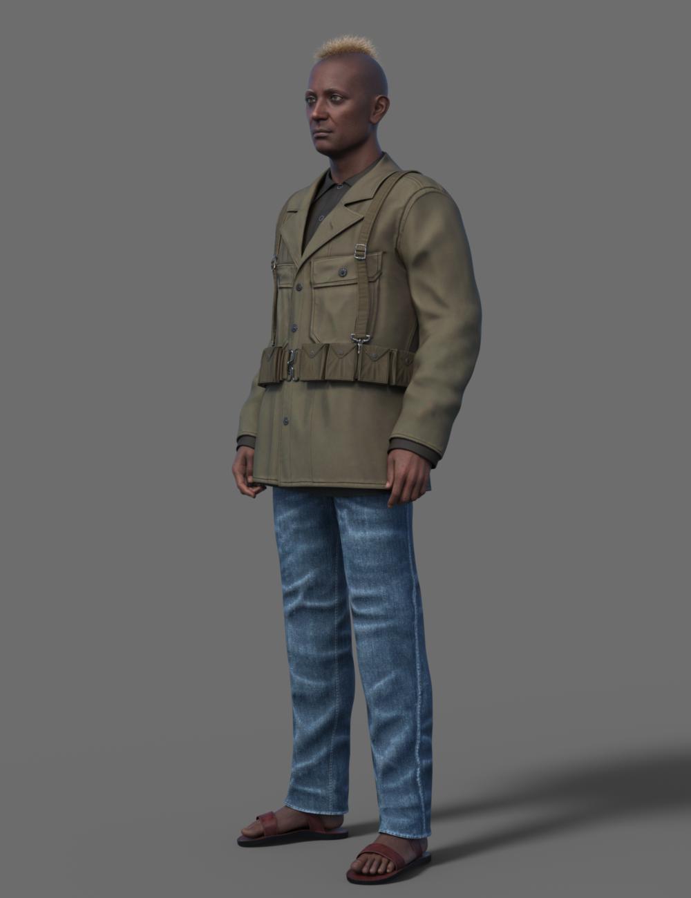 MPLX Frederick for Genesis 9 by: Multiplex, 3D Models by Daz 3D