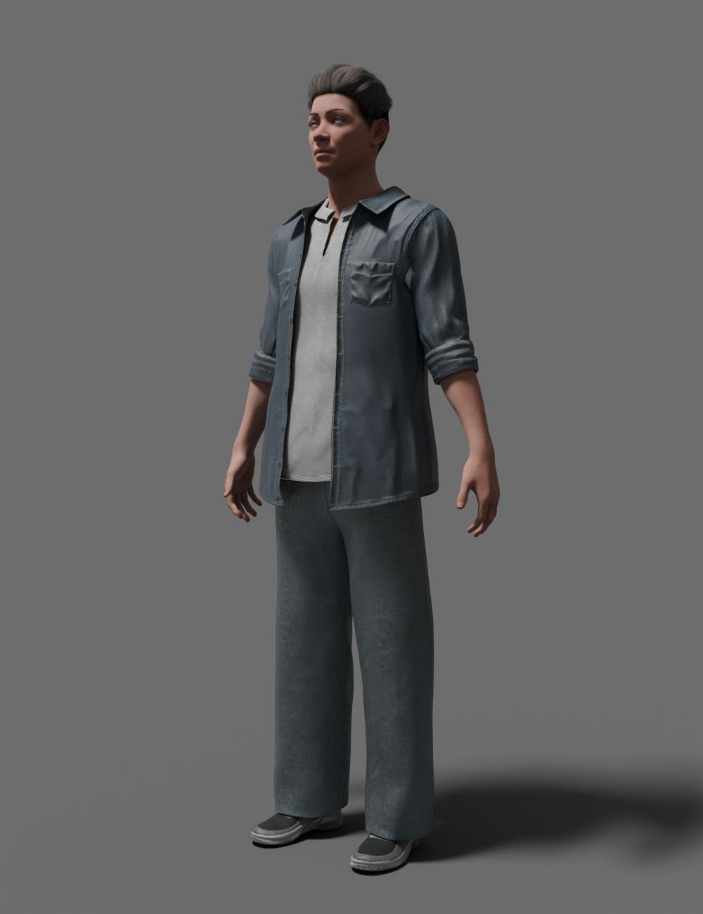 MPLX Nicholas for Genesis 9-FBX by: Multiplex, 3D Models by Daz 3D