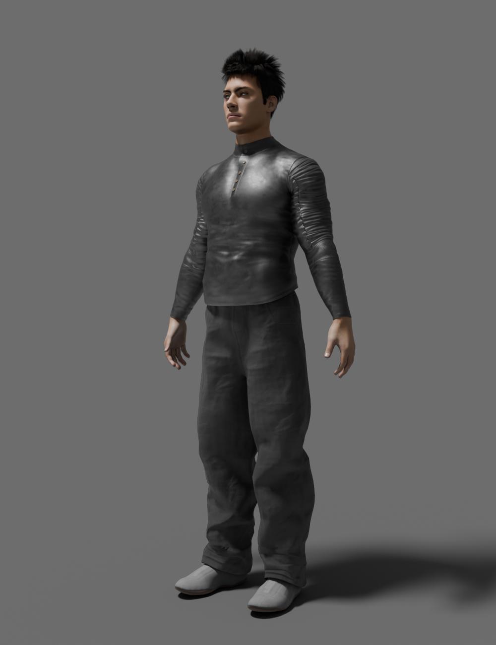 MPLX Leonardo for Genesis 9-FBX by: Multiplex, 3D Models by Daz 3D