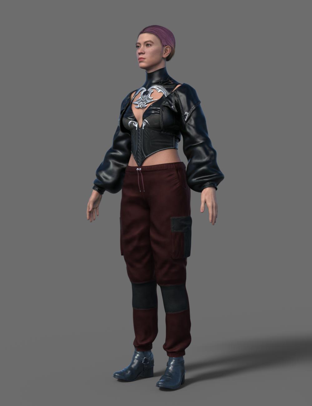 MPLX Aveline for Genesis 9 by: Multiplex, 3D Models by Daz 3D