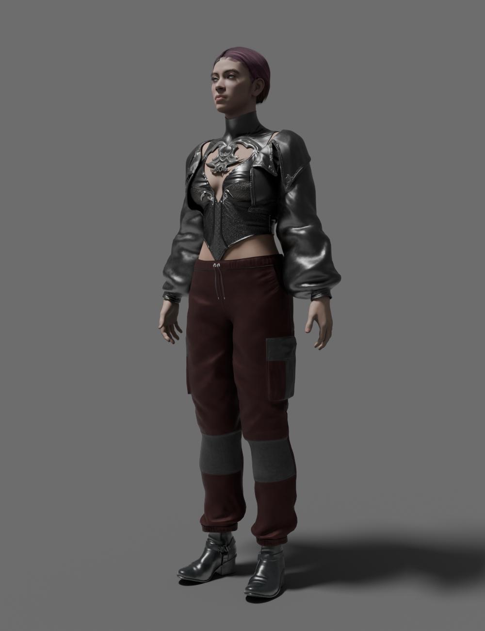 MPLX Aveline for Genesis 9-FBX by: Multiplex, 3D Models by Daz 3D