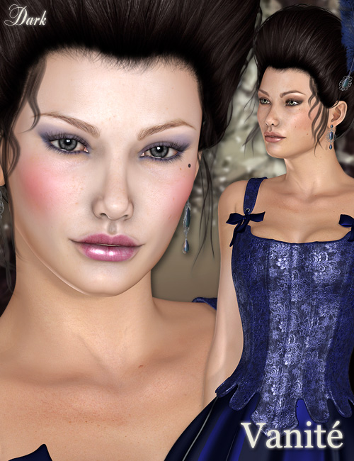Mademoiselle Vanite by: Raiya, 3D Models by Daz 3D