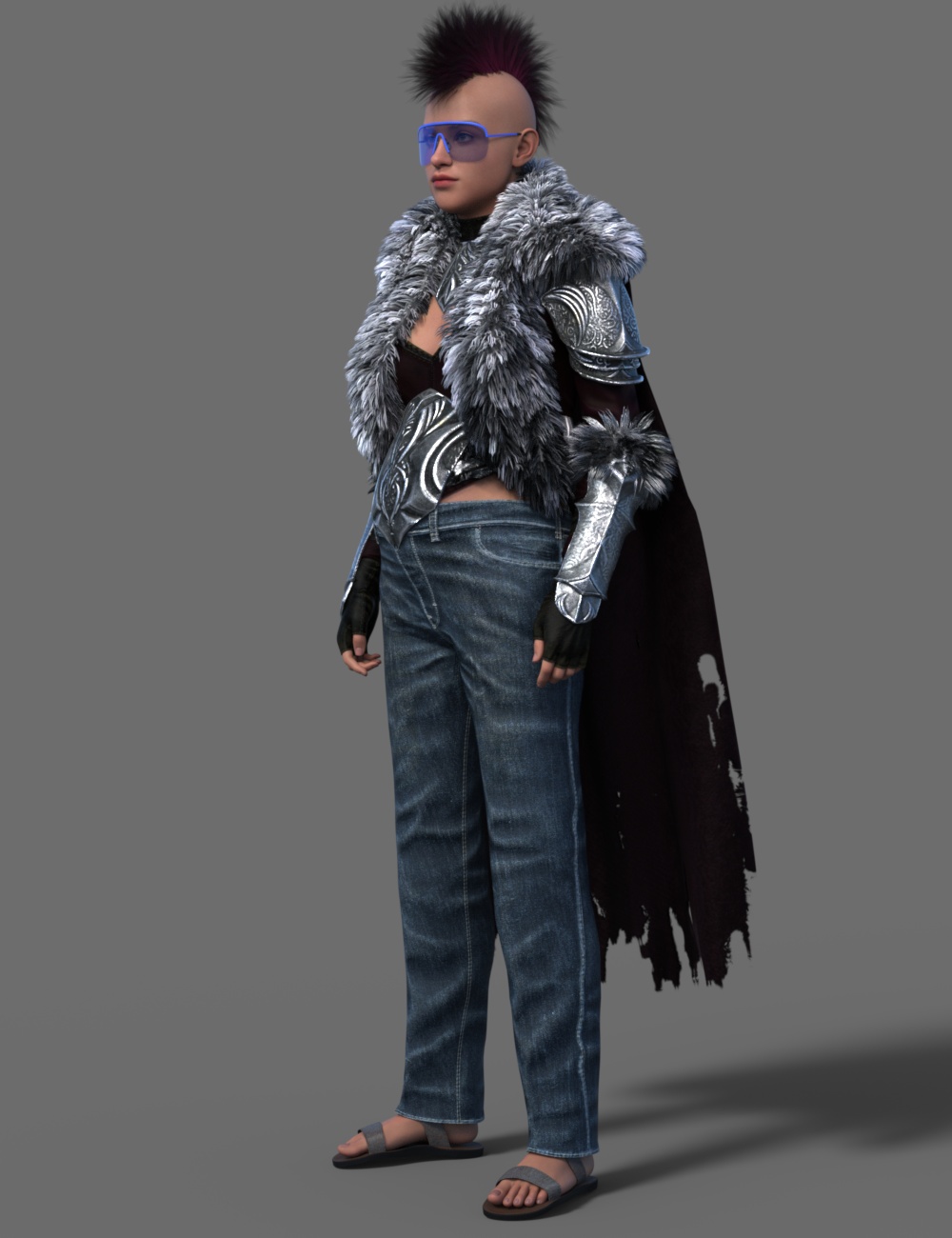 MPLX Anya for Genesis 9 by: Multiplex, 3D Models by Daz 3D