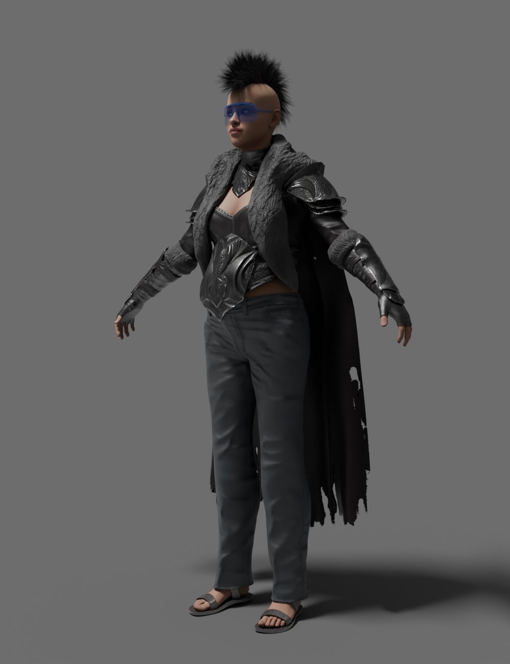 MPLX Anya for Genesis 9-GLB by: Multiplex, 3D Models by Daz 3D