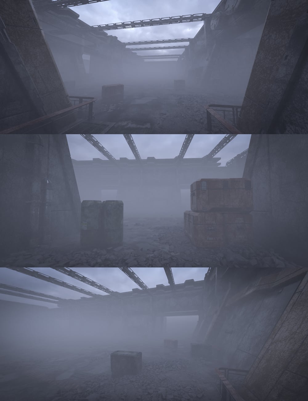 Dead Colony For Hangar X by: Dreamlight, 3D Models by Daz 3D