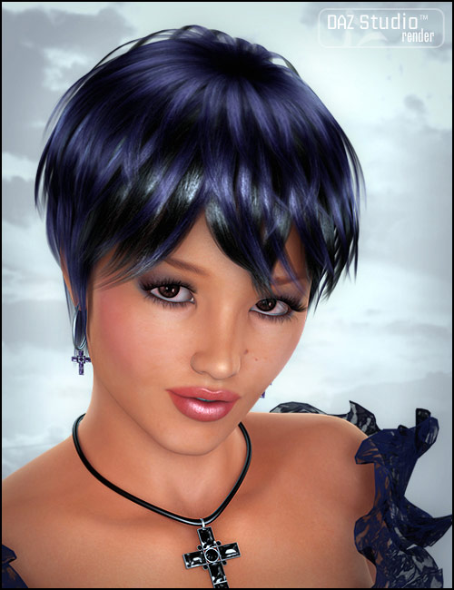 Tequila Hair by: , 3D Models by Daz 3D