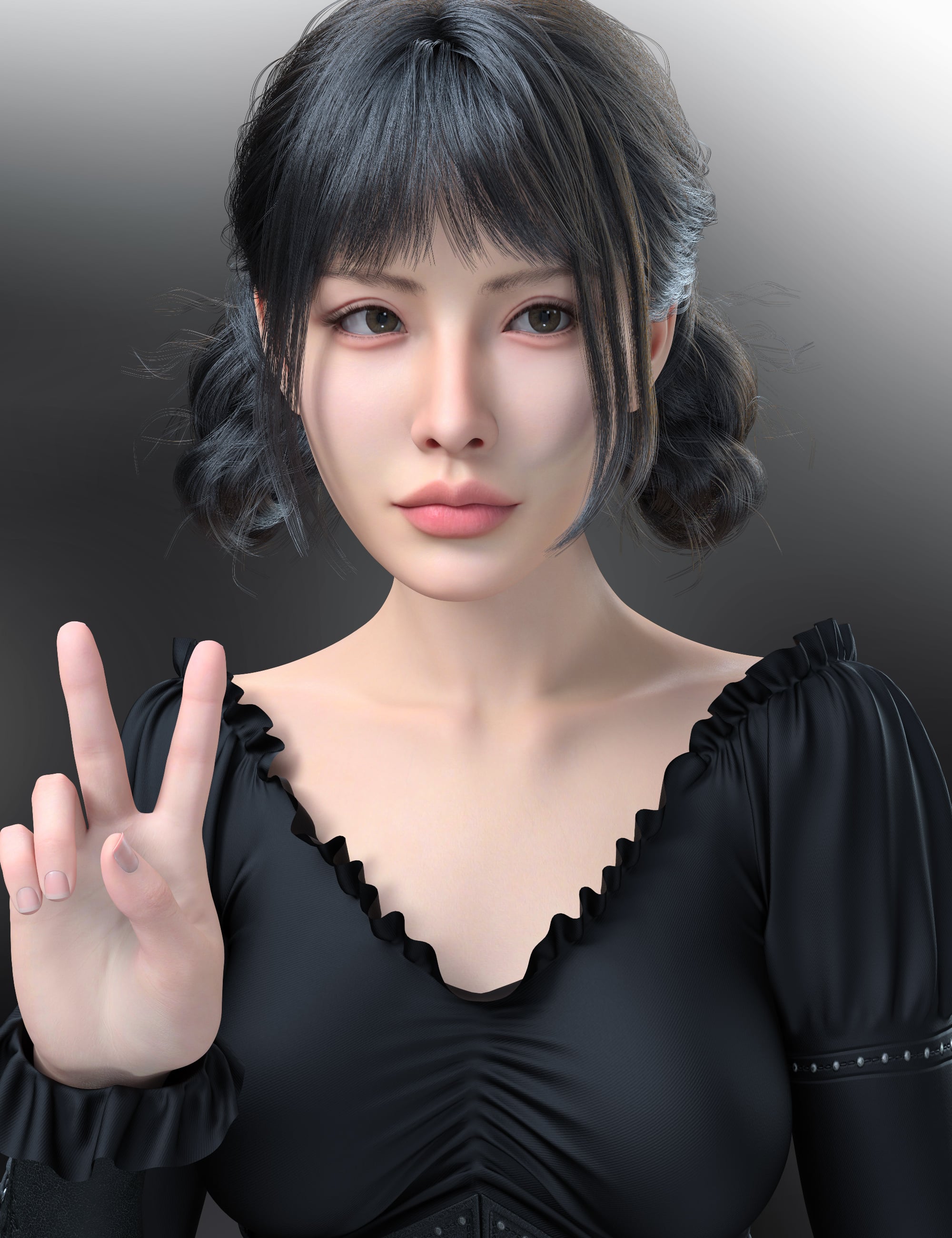 Vo Bexi HD for Genesis 9 by: VOOTW, 3D Models by Daz 3D